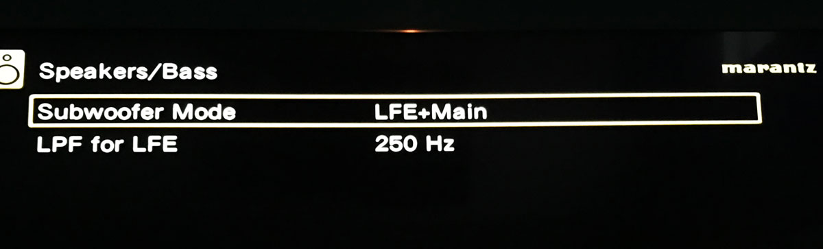 AVR setting diagram